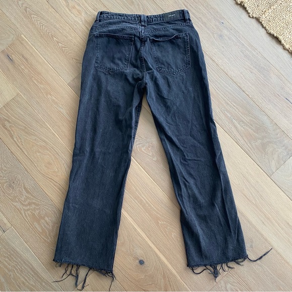 Zara Straight Mom Jeans | Wide leg 90s style - Picture 6 of 7